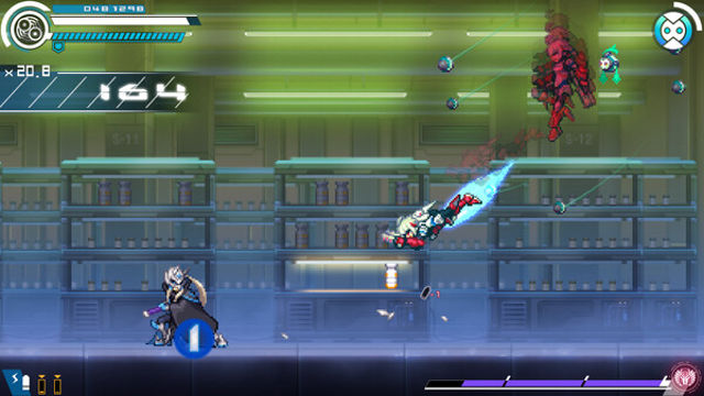 Hình ảnh trong game Gunvolt Chronicles LA iX 1 Plus 2 Dual Collection-RUNE Hình ảnh trong game Gunvolt Chronicles LA iX 1 Plus 2 Dual Collection-RUNE