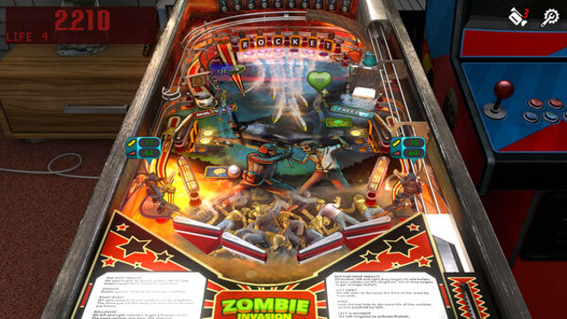 Hình ảnh trong game Zaccaria Pinball-P2P Hình ảnh trong game Zaccaria Pinball-P2P