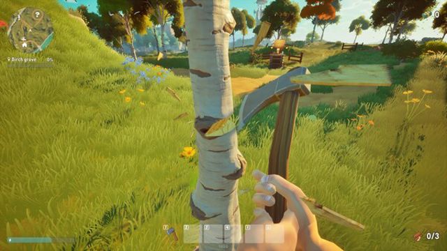 Hình ảnh trong game A Game About Chopping Trees-TENOKE Hình ảnh trong game A Game About Chopping Trees-TENOKE