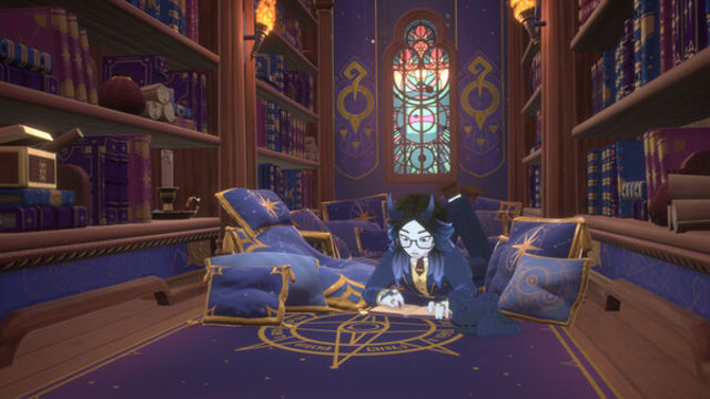 Hình ảnh trong game Spirit City Lofi Sessions Magical Library-TENOKE