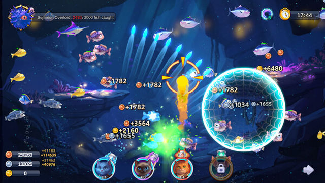 Hình ảnh trong game Meow Squad Incremental Fishing-GoldBerg Hình ảnh trong game Meow Squad Incremental Fishing-GoldBerg