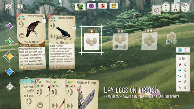 Hình ảnh trong game Wingspan Bird Pack Additional Asian Avians-TENOKE Hình ảnh trong game Wingspan Bird Pack Additional Asian Avians-TENOKE