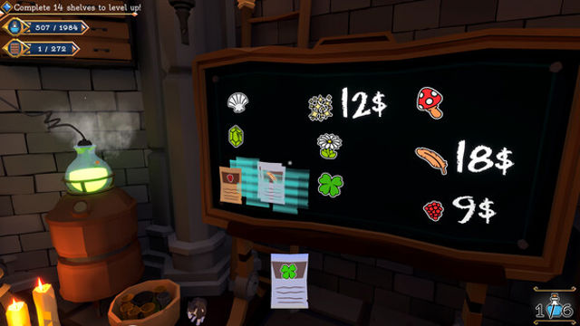 Hình ảnh trong game Shelve the Potions-P2P Hình ảnh trong game Shelve the Potions-P2P