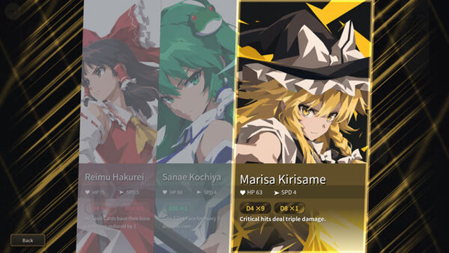 Hình ảnh trong game Touhou Bansho Cards-TENOKE Hình ảnh trong game Touhou Bansho Cards-TENOKE