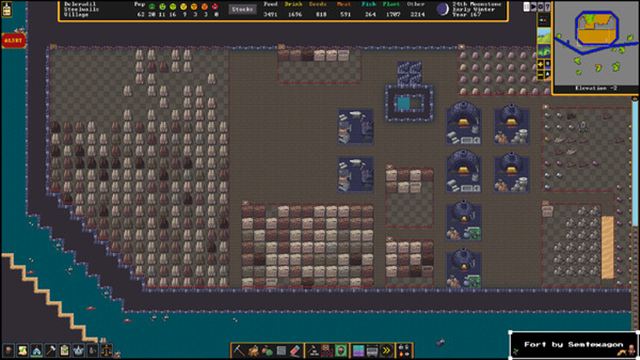 Hình ảnh trong game Dwarf Fortress v51.06-P2P Hình ảnh trong game Dwarf Fortress v51.06-P2P
